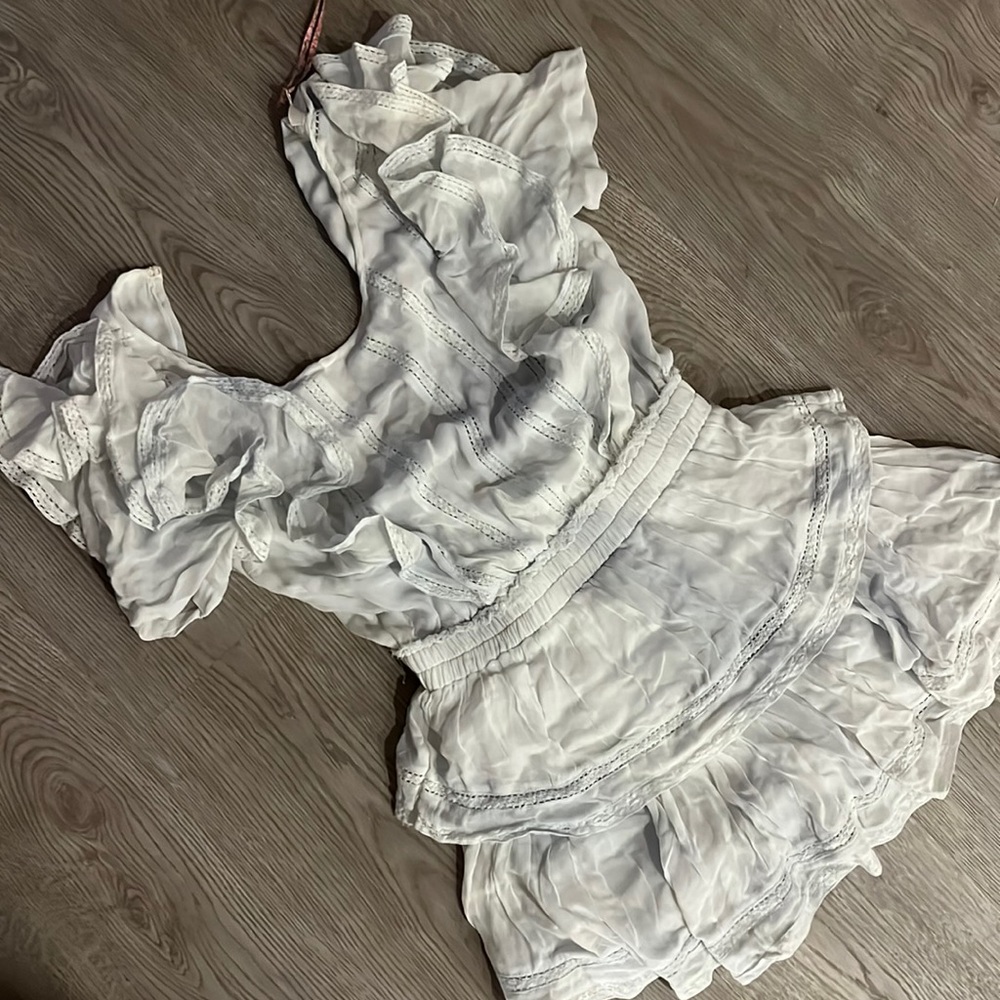 Loveshackfancy natasha bedroom mini dress NWT